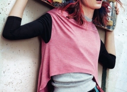 How the Thrasher Tee Became Every Cool Model’s Off-Duty Staple